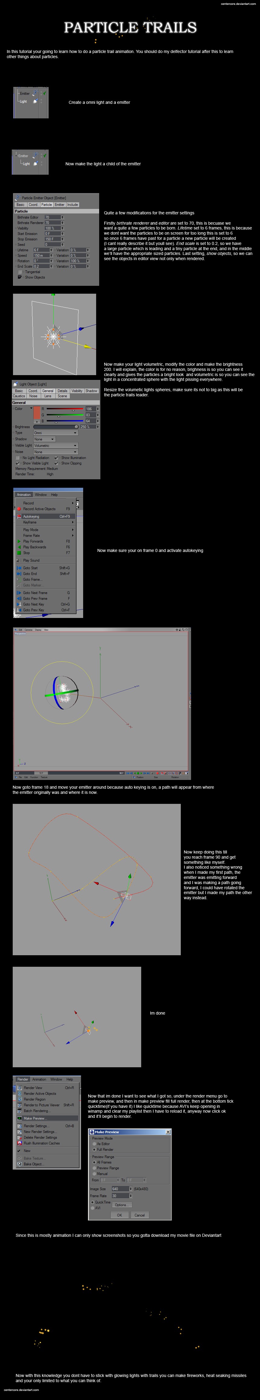 Particle Trail Tutorial