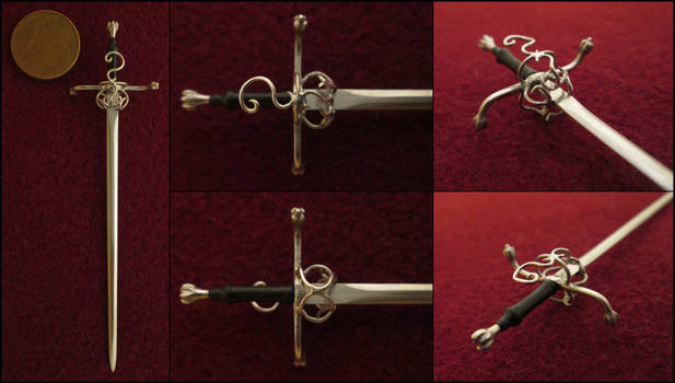 Mid 16th Century Germant  Sword With Complex Hilt