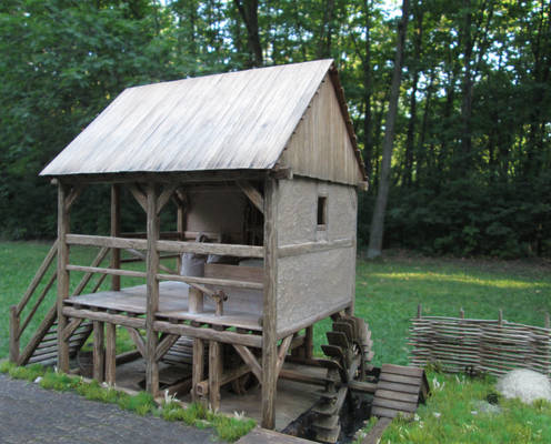 Medieval Mill (Front View)