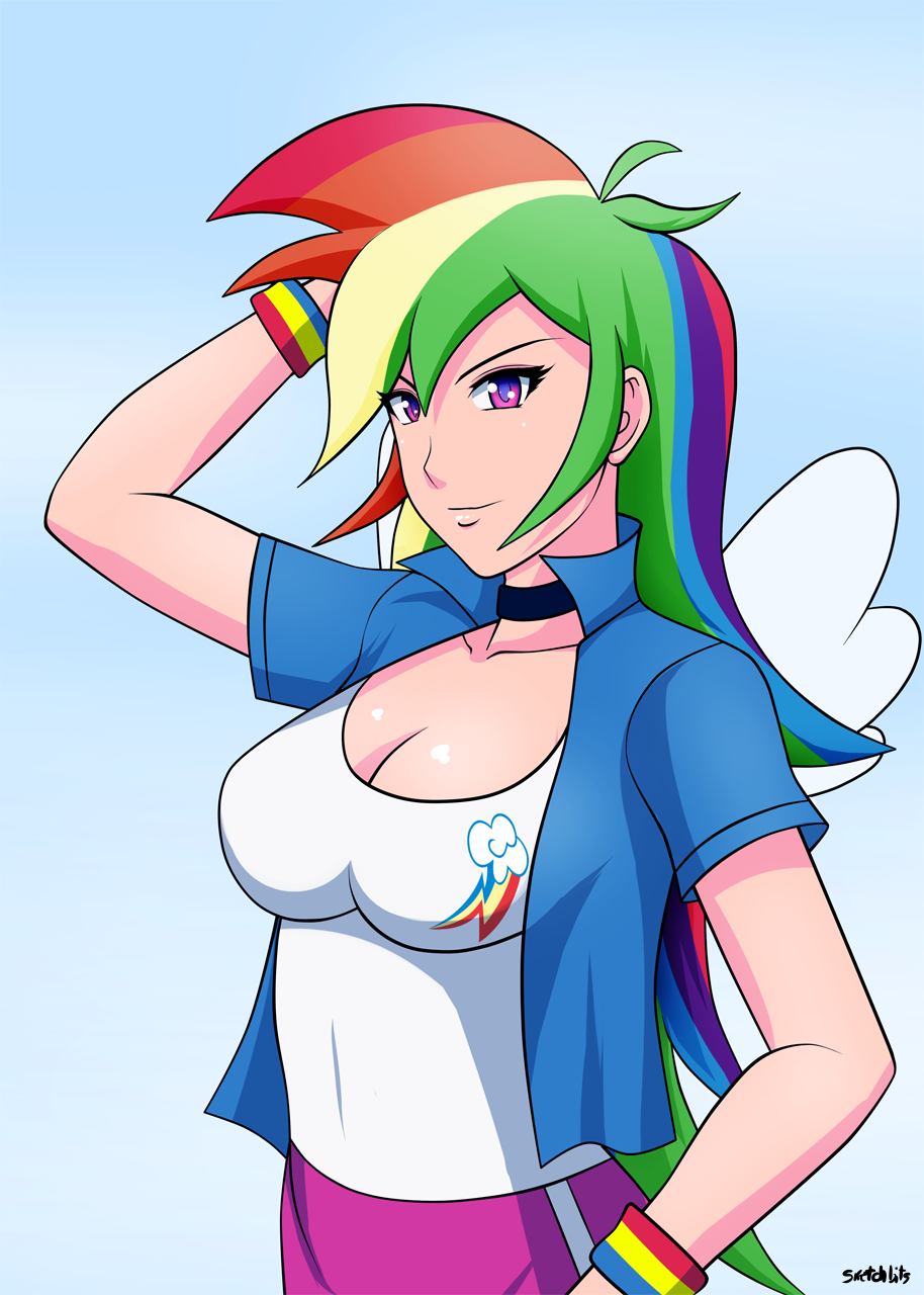 MLP - Human Rainbow Dash