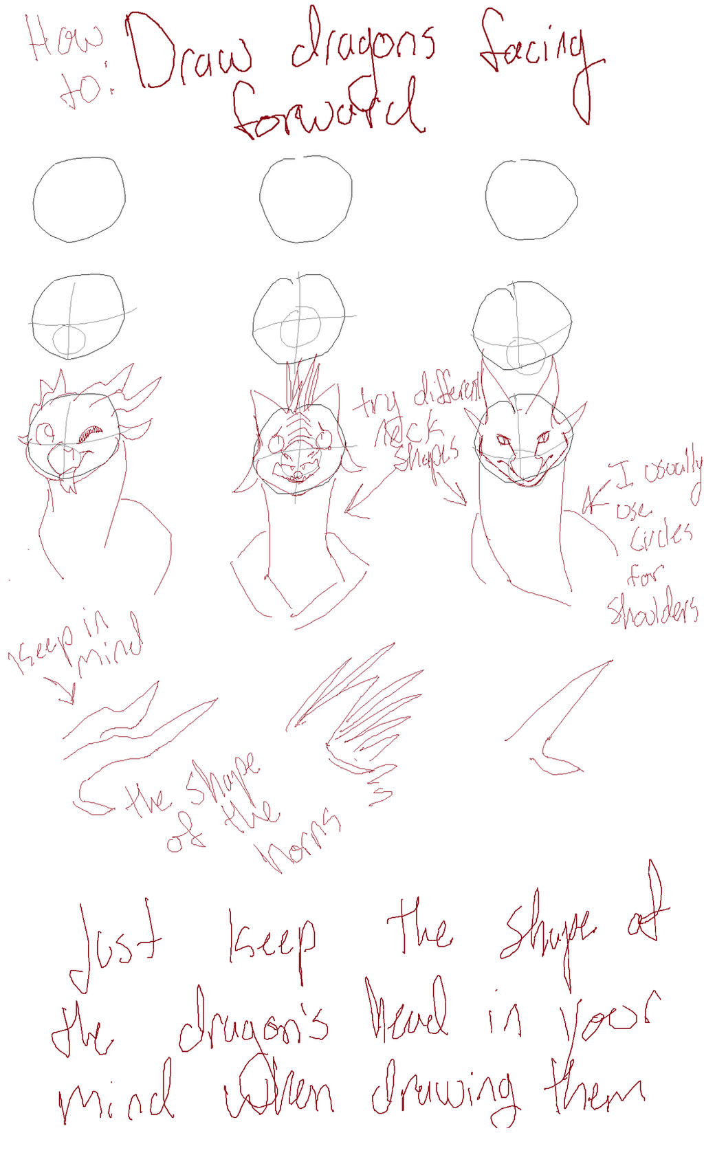 Easy Dragon Script Super quick dragon tutorial by Ste11ar-jay on DeviantArt