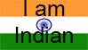 I Am Indian Stamp