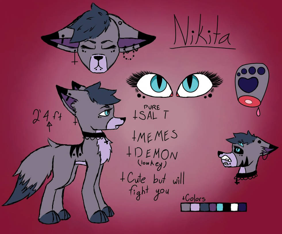Nikita Ref sheet by Forever-the-Shadow on DeviantArt