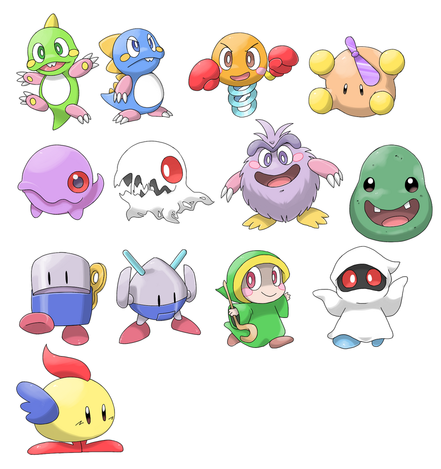 bubble bobble+pokemon by dpsldpslcr on DeviantArt