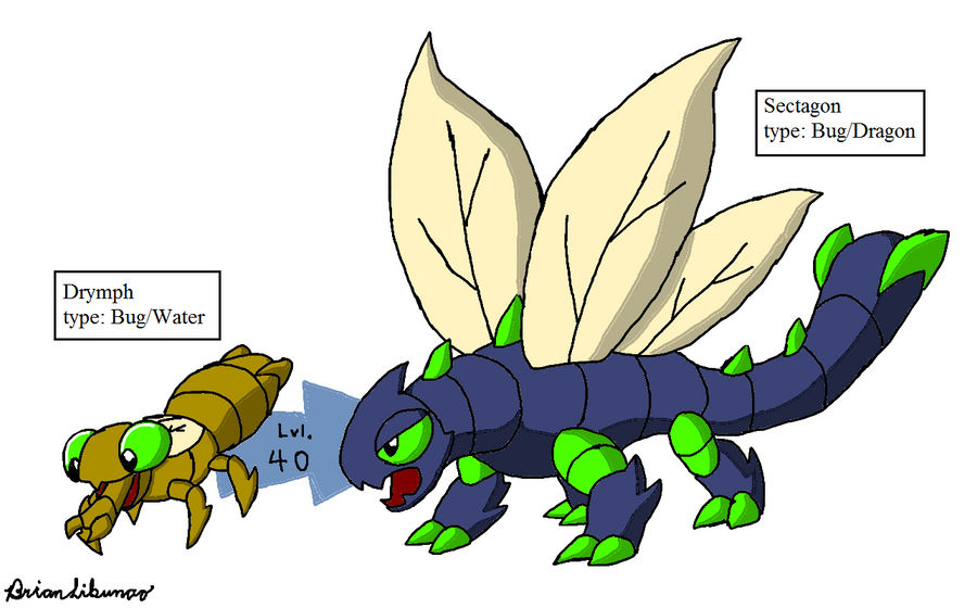 Fakemon: Dragonflies Remake by Brian12 on DeviantArt