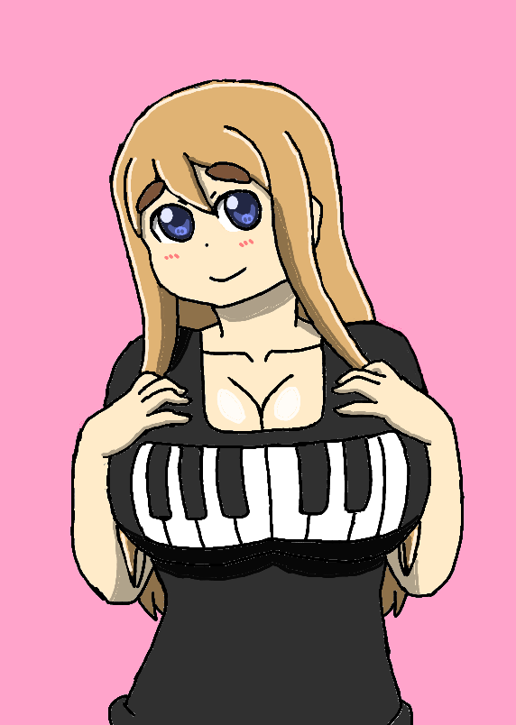 K-On! Piano shirt Mugi-chan