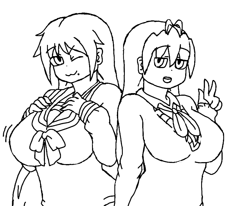 Collaboration: Schoolgirls Aiko and Theresa