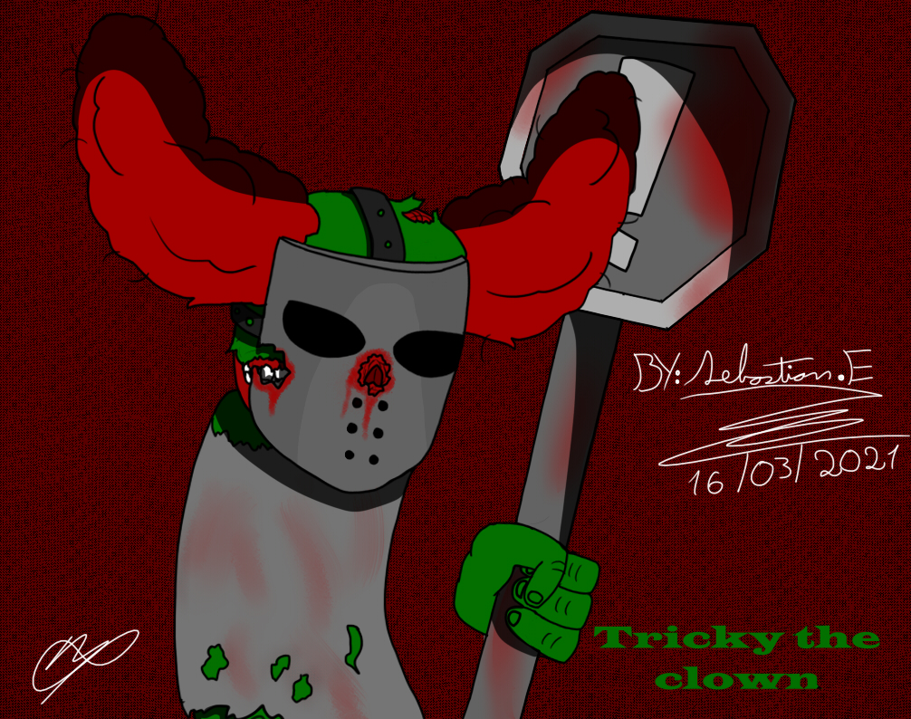 Tricky the Clown - Madness Combat (FanArt) by SebastianEnriqueArt on ...