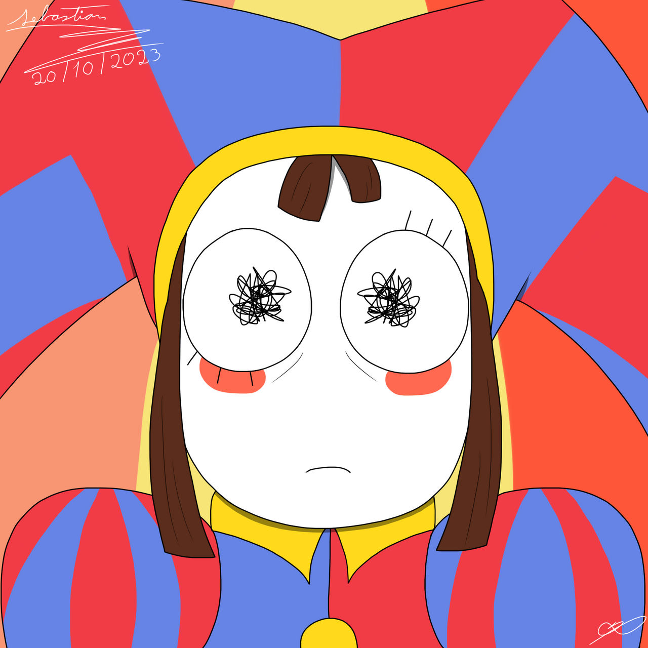 Pomni The Amazing Digital Circus FanArt By SebastianEnriqueArt On pomni-the-amazing-digital-circus-fanart-by-sebastianenriqueart-on