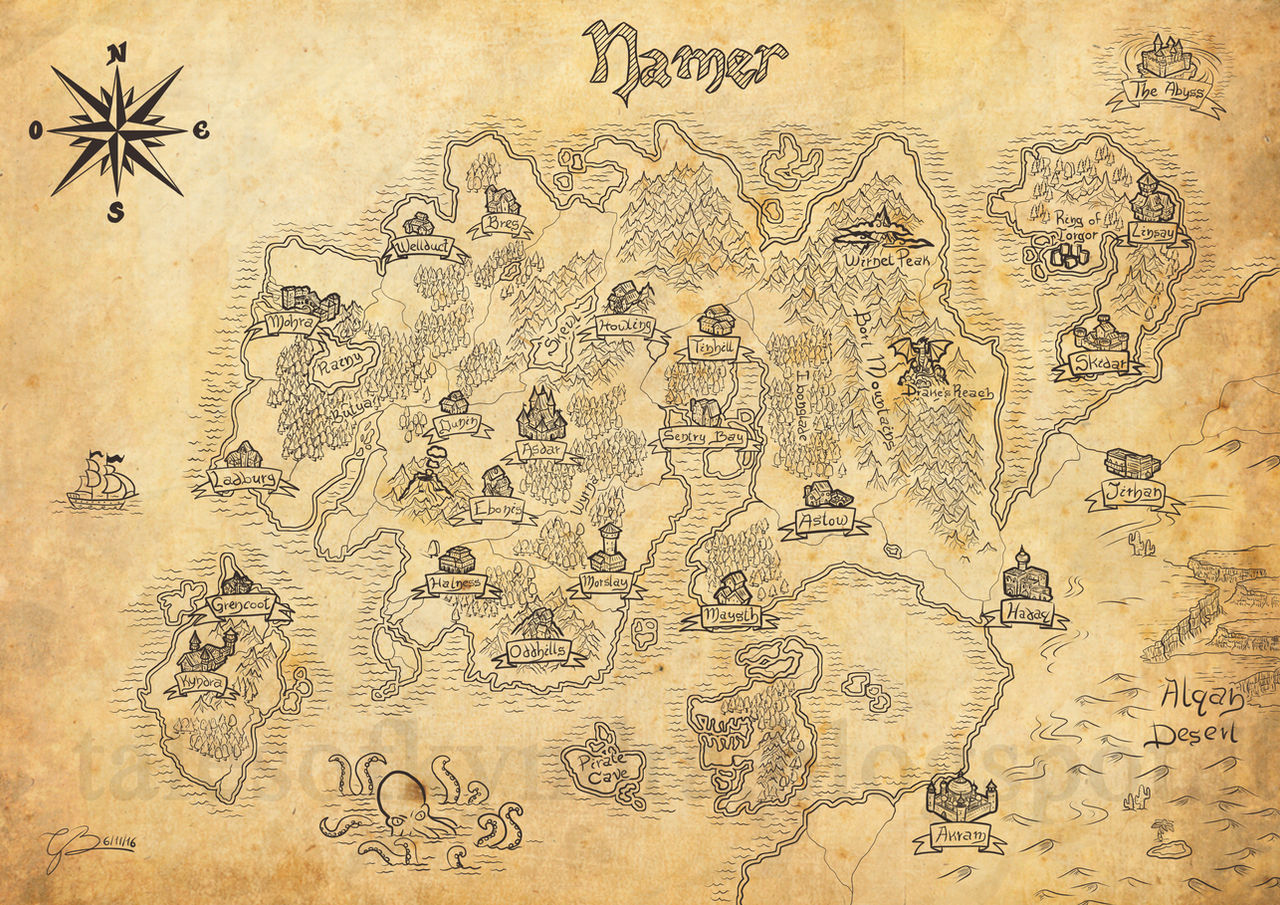Namer map Colored version by Gessy92 on DeviantArt