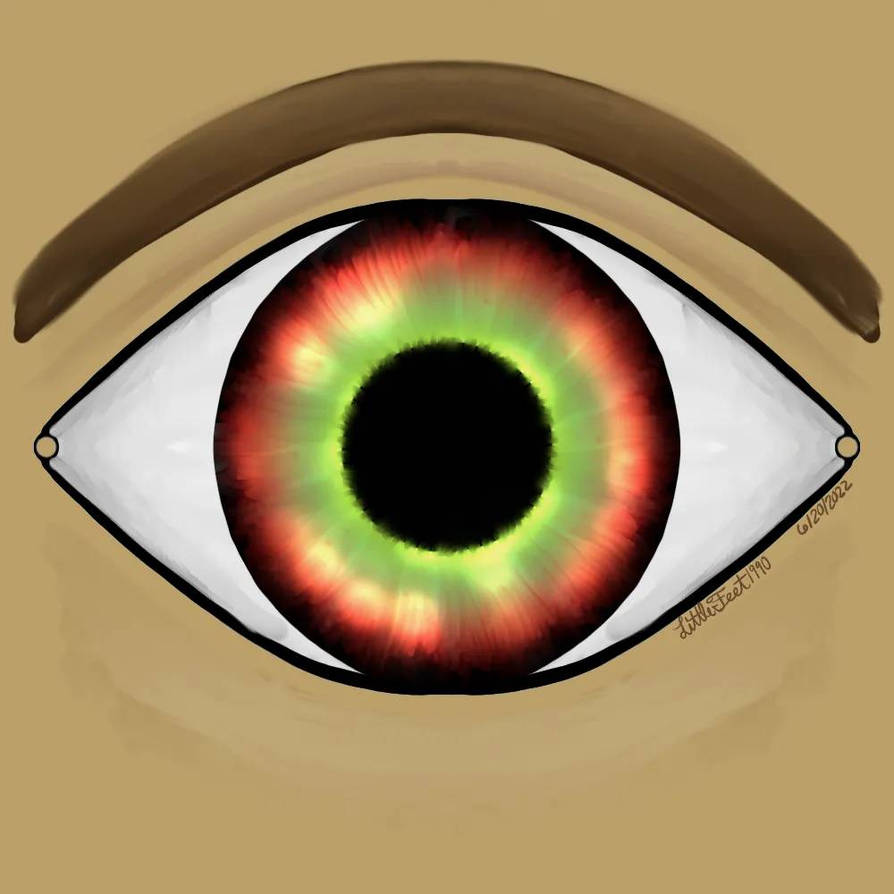 Another Simple Eye Art by AbbyLittleFeet on DeviantArt