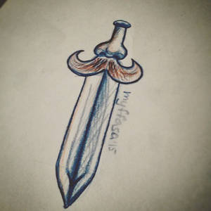 whiskered sword