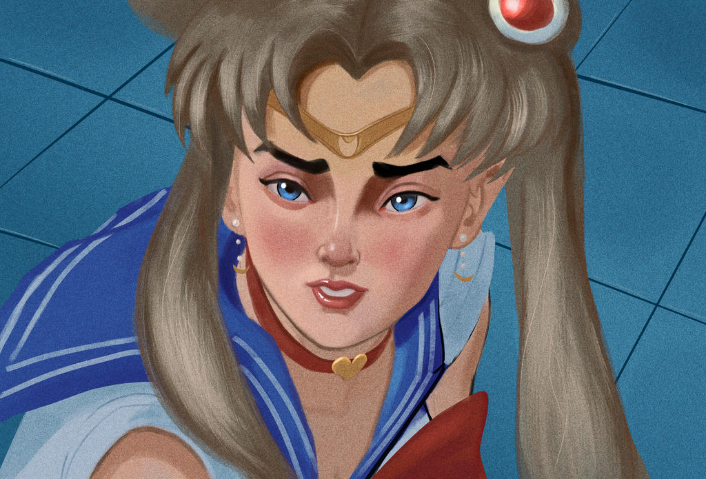 Sailor Moon Redraw by artyvicky on DeviantArt