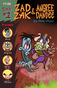 Zad Zak and Angree Dandee Comic Book #1