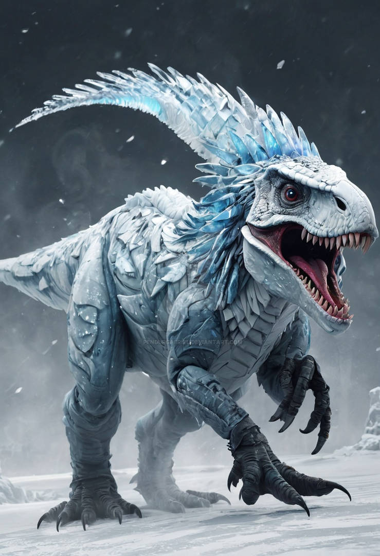 Yi Raptor Ice Raptor 2 by Pendurgabriel on DeviantArt