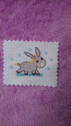 Tiny Donkey cross stitch