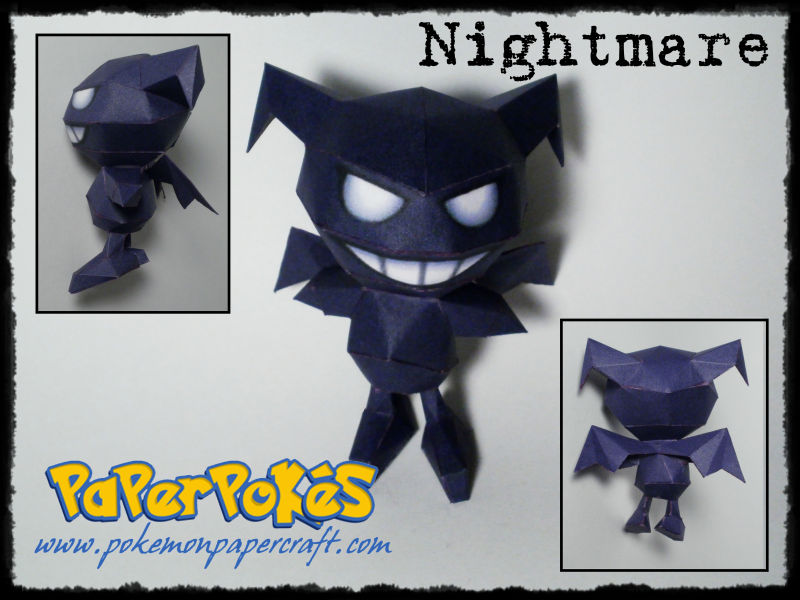 Minimum Rage Papercraft Nightmare Papercraft by Skeleman on DeviantArt