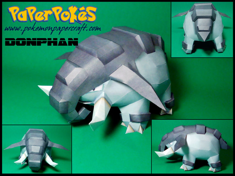 Donphan Papercraft