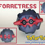 Forretress Papercraft