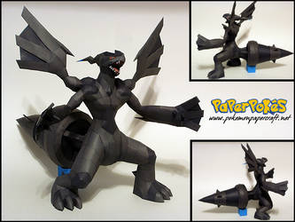 Zekrom Papercraft