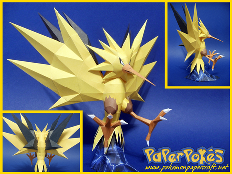 Zapdos Papercraft