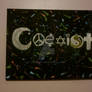 Coexist Splatter Paint