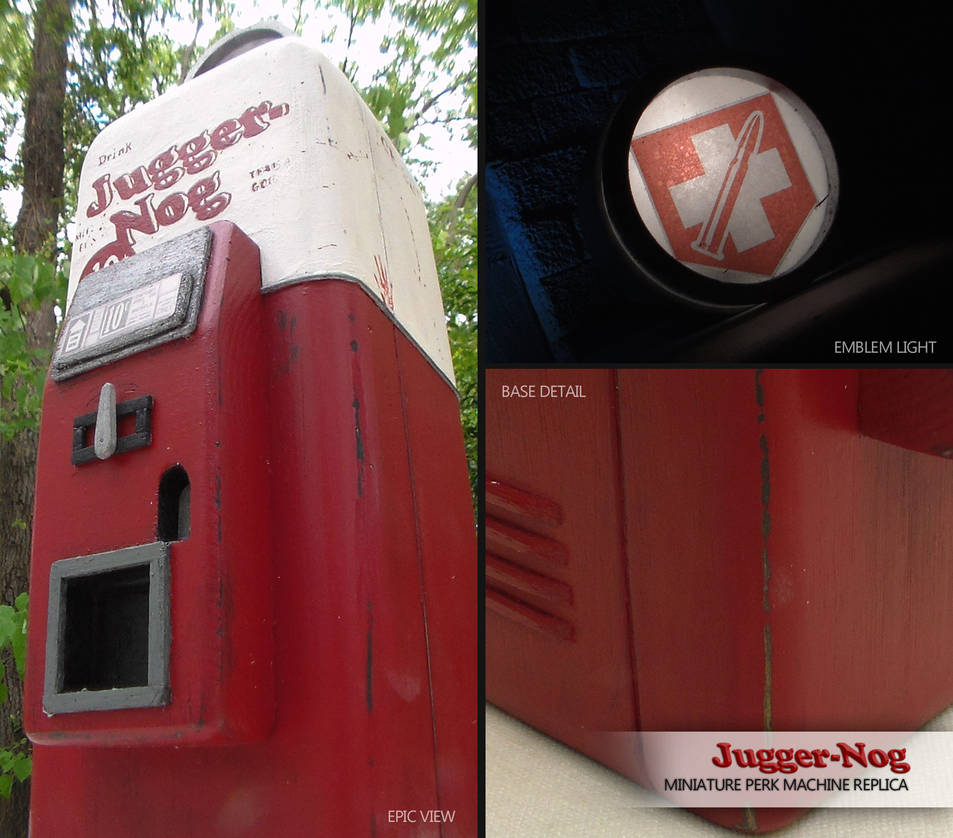 Call of Duty Zombies 'Juggernog' Machine Miniature by faustdavenport on ...
