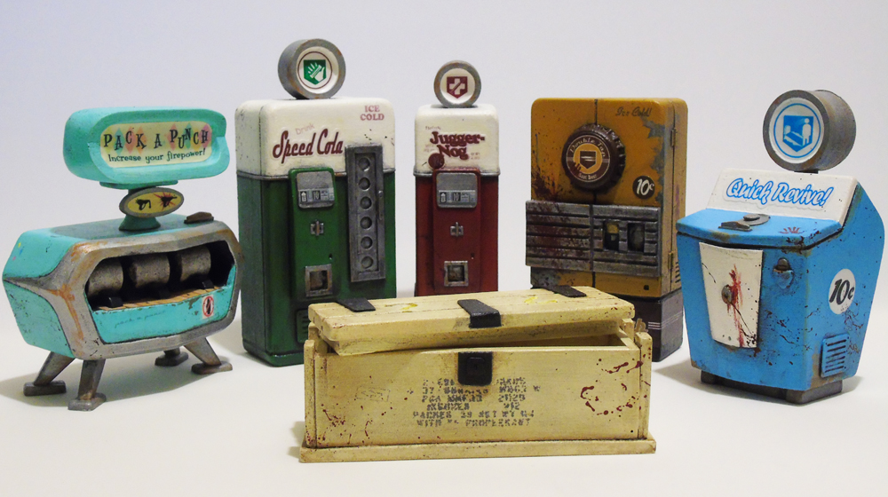 Mini Zombies Perk Machine COD Zombies - Perk Machine Miniatures by faustdavenport on DeviantArt