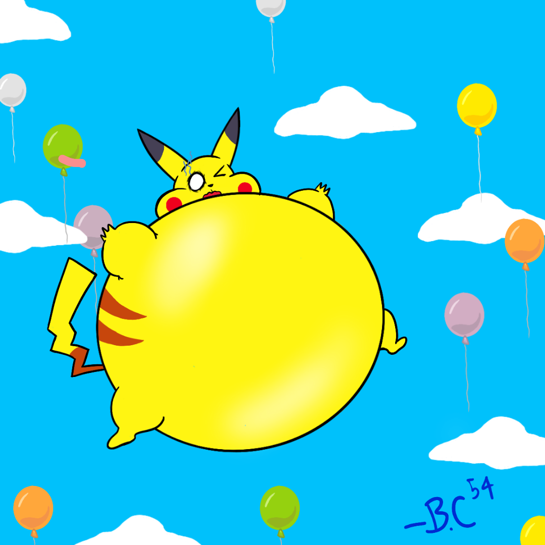 Floating Pikachu (Literally) flying Pikachu by boxofchocolates54 on DeviantArt