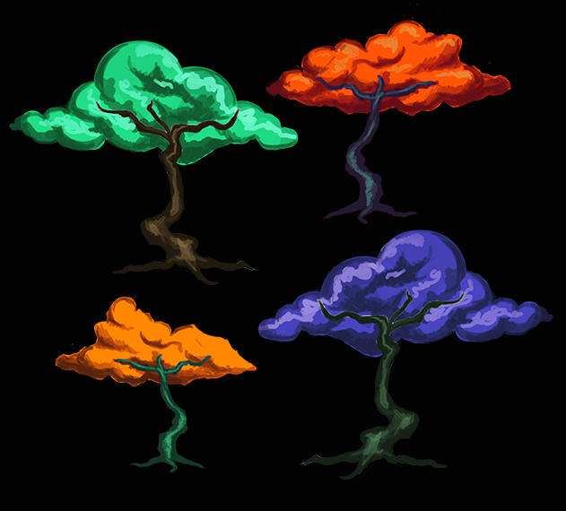 Tree sprites by CucumberWhale on DeviantArt