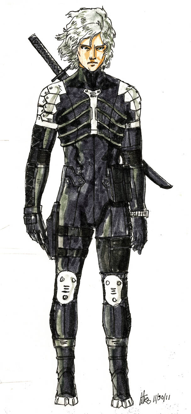 Raiden (MGS2) by ImmaNegativeCrepe on DeviantArt