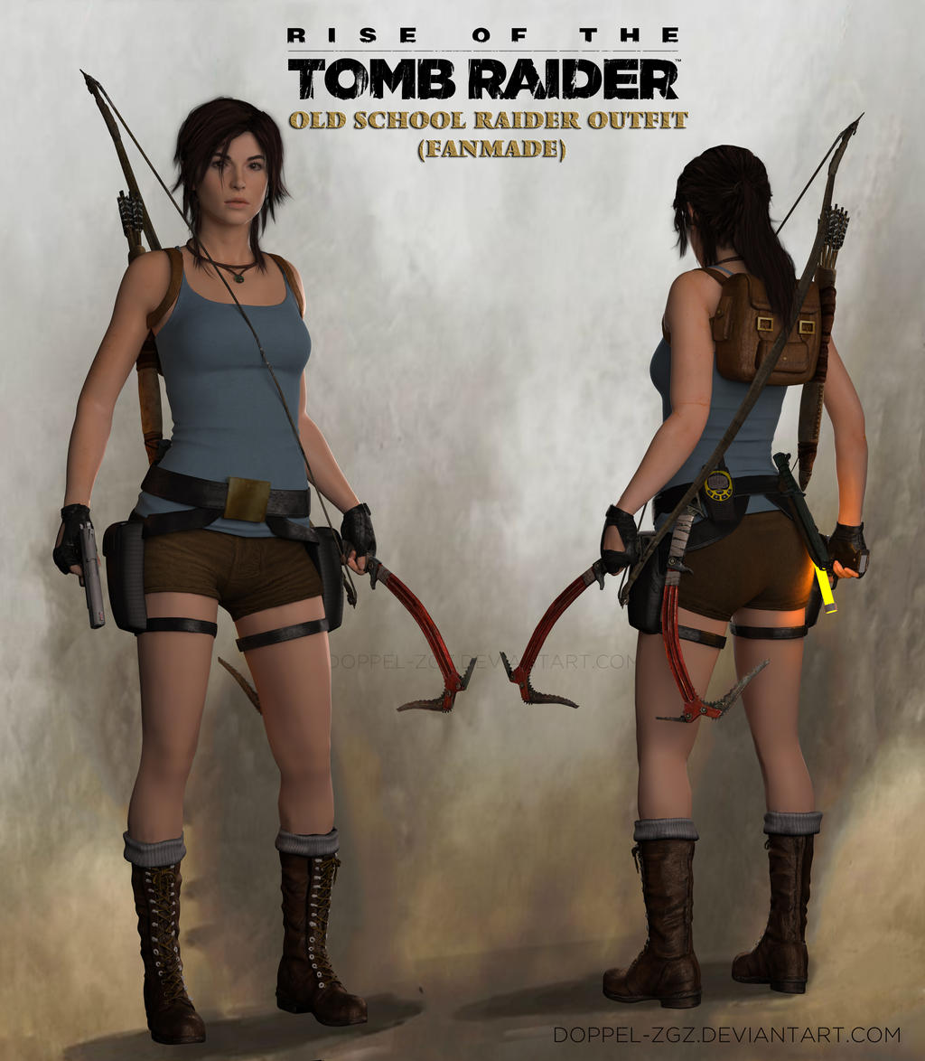 Rise of the Tomb Raider: Old School Raider outfit by doppeL-zgz on  DeviantArt
