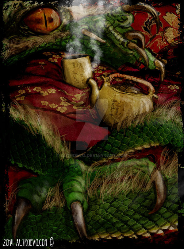 Tea with Dragon - Drago Orientale