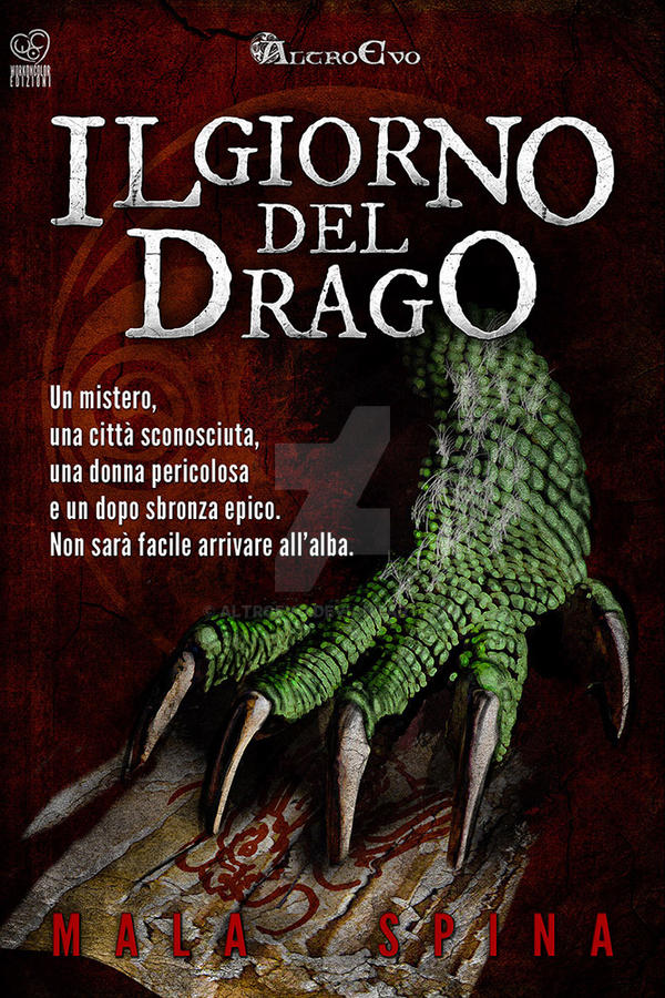 Il giorno del drago book cover design