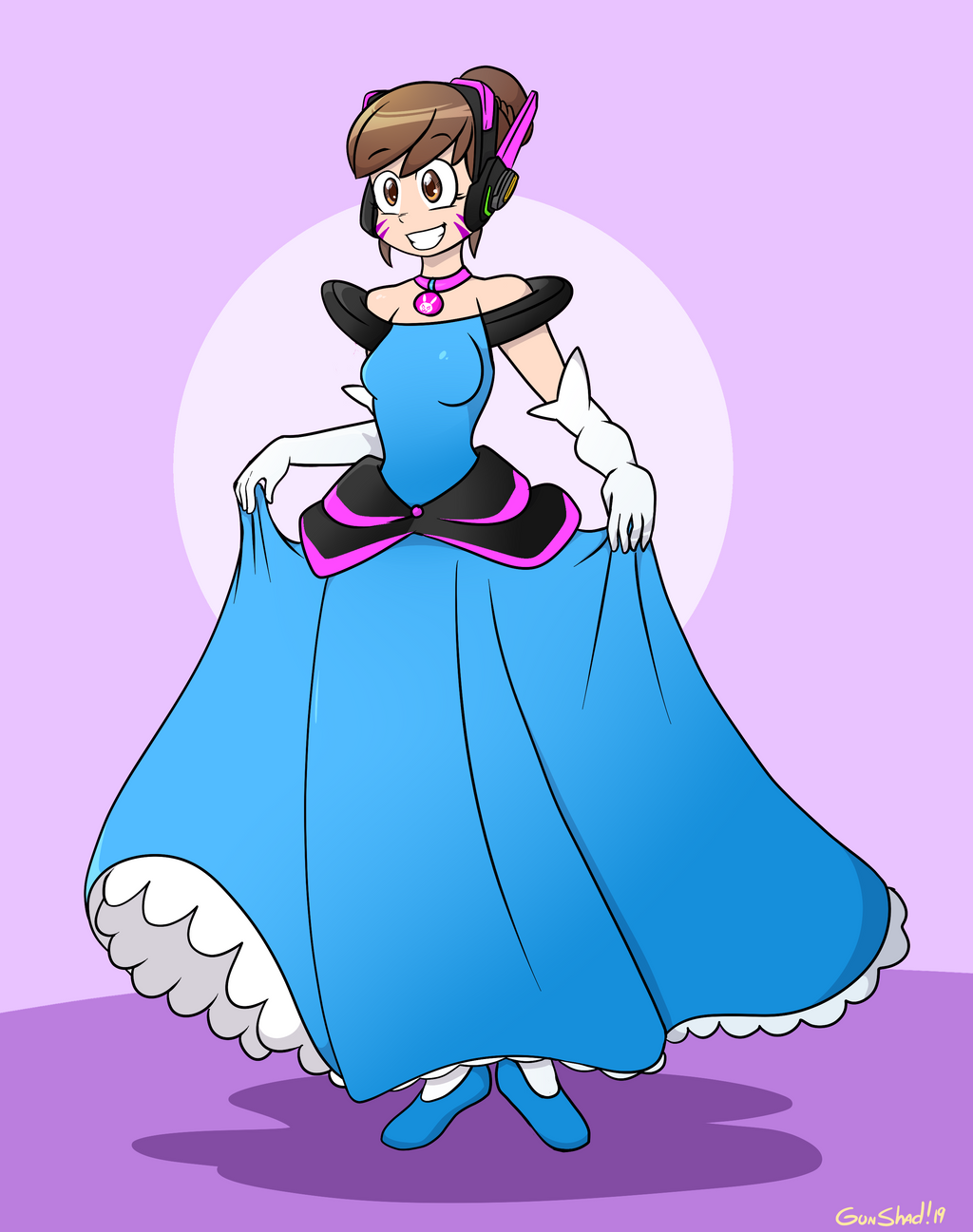 Princess D.VA by alienhominid2000 on DeviantArt