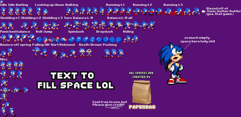 Sonic's got new sprites in Sonic 1 Forever! ~ RatherNoiceSprites's