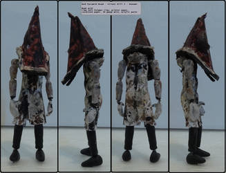 Red Pyramid Head figure