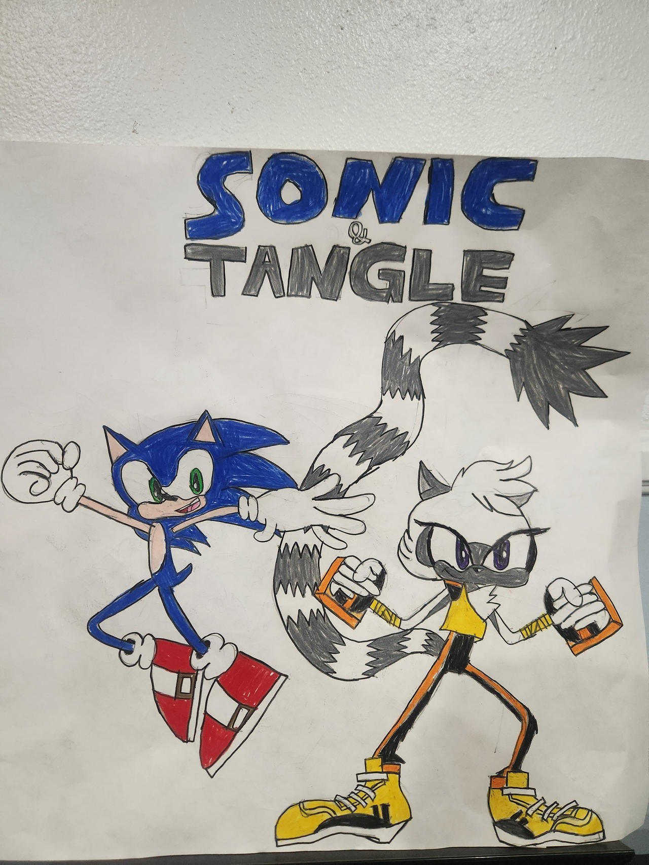 Sonic and Tangle by ShadowBoogeymanWick on DeviantArt