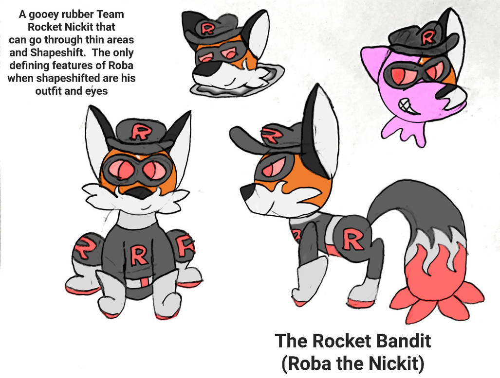 The Rocket Bandit Ref (temporary ref) by DuskyPolySam on DeviantArt