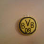 clay BVB football charm
