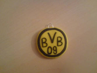 clay BVB football charm