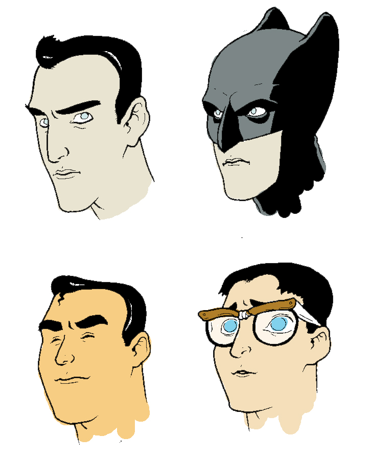 Secret Identity doodles