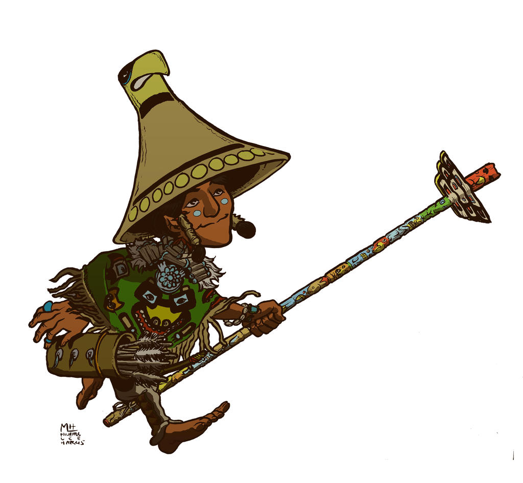 Halfling Druid By Michaelharris On DeviantArt halfling-druid-by-michaelharris-on-deviantart