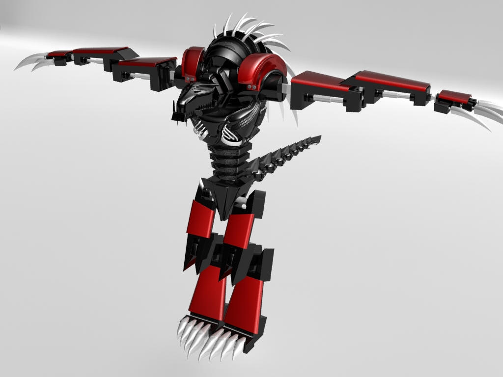 Werewolf Robot Progress by Sunweaver on DeviantArt