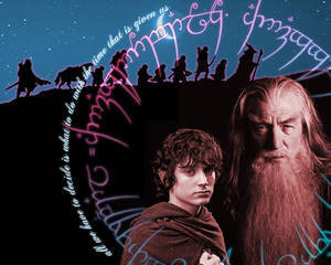 Gandalf, Frodo and Fellowship