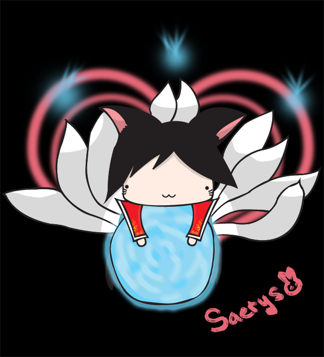 Chibi Ahri - The Nine Tailed Fox