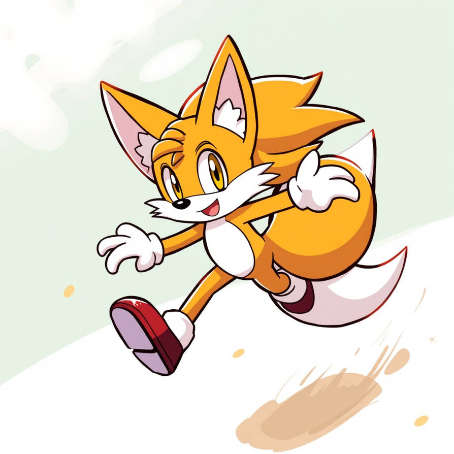 Tails Da Uplifting Tails the fox from Sonic by Cyantinn on DeviantArt