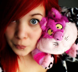 Alice and the Cheshire Cat