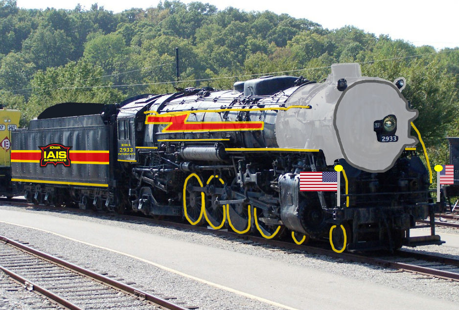 NYC 2933 as Iowa Interstate Engine by Sonicshadows91 on DeviantArt
