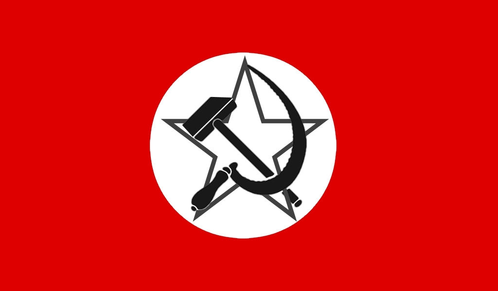 Национал флаг. Значок национал большевистской партии. Флаг НБП. Флаг национал Большевиков.